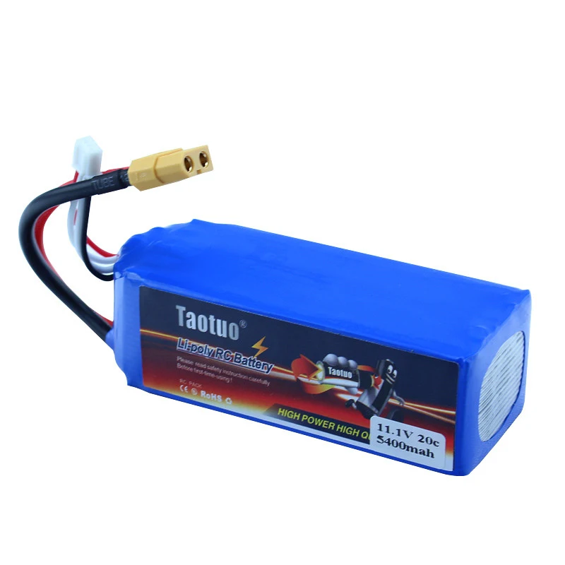 Бесплатная доставка 1 шт или 2 батарея 11 V 5400mAh 20C для V303 V393 CX 20 X380 RC Дрон запасные