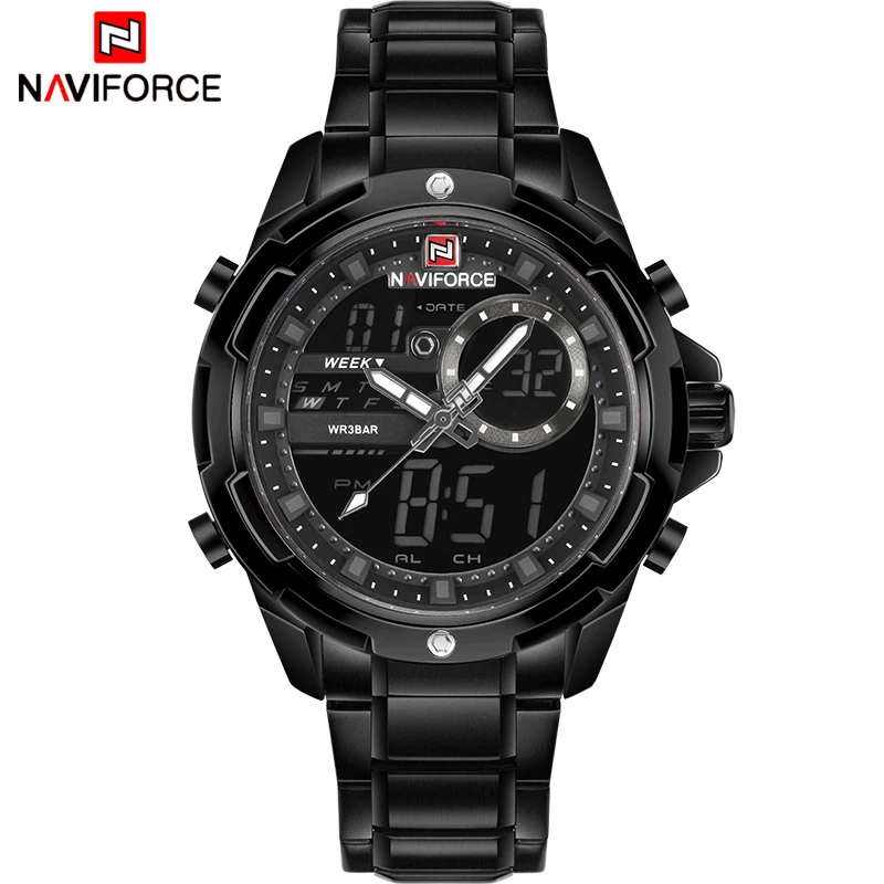 NAVIFORCE Luxury Brand Men Led Digital Sports Watches Male Waterproof Quartz Clock Mens Military Wrist Watch Relogio Masculino цена NAVIFORCE Luxury Brand Men Led Digital Sports Watches Male Waterproof Quartz Clock Mens Military Wrist Watch Relogio Masculino цены онлайн