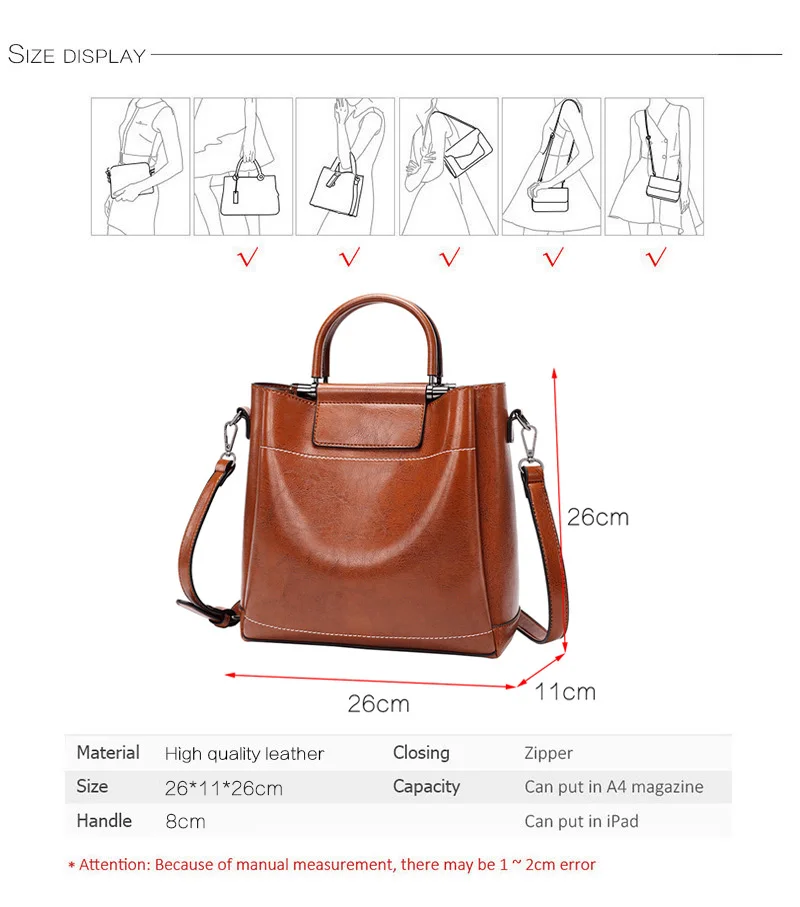 Роскошные сумки, женские сумки, дизайнерские, масло, воск, кожаные сумки, ремешок, женская сумка на плечо, тоут, Ретро стиль, сумки через плечо для женщин