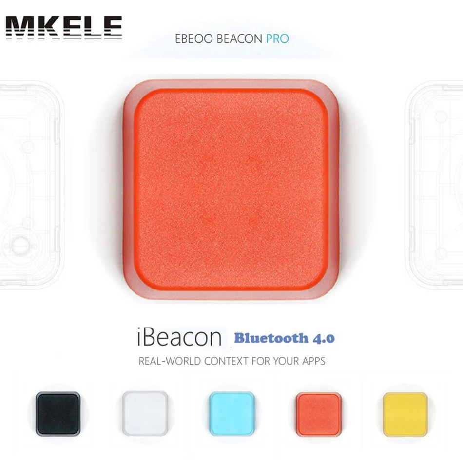 Новый водонепроницаемый маячок Ibeacon Bluetooth 4 0 с низким уровнем энергии комплект