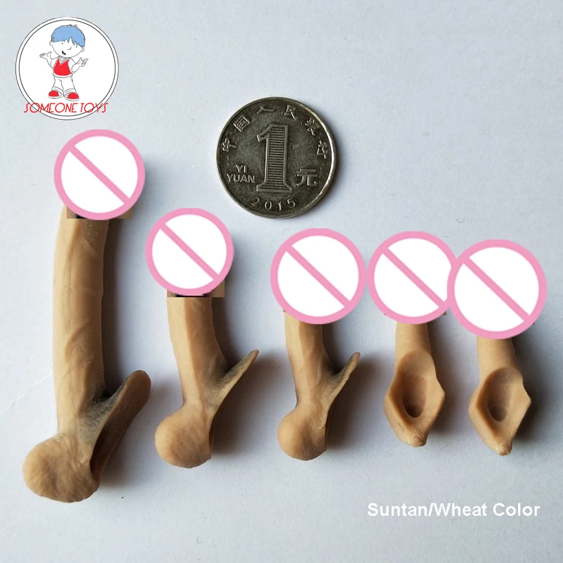 5 unids/set 1/6, accesorios de escala, partes genitales masculinas, modelo de pene de silicona para figura de acción de 12 pulgadas Jiaou Tbleague|Figuras de juguete y acción| - AliExpress