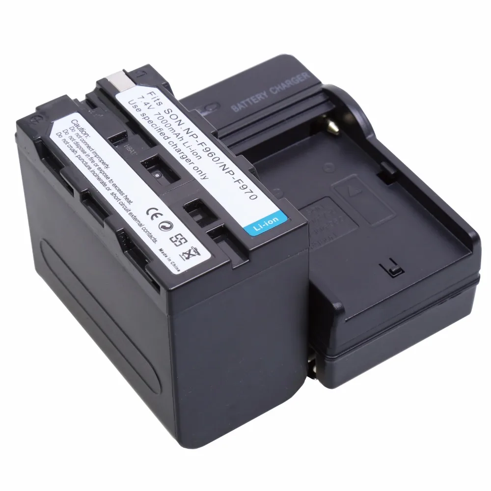 Cargador de batería para Sony DSR d-200 d-800 MVC fd5 fd7 fd51 fd71 fd73