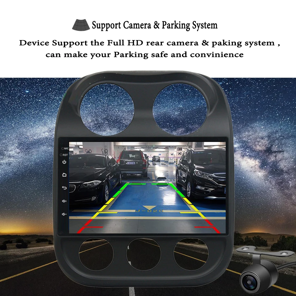 Perfect 10.1" 2.5D IPS Android 9.1 Car DVD Multimedia Player 4+64G GPS for JEEP COMPASS 2010 11 -2016 audio car radio stereo navigation 12 Perfect 10.1" 2.5D IPS Android 9.1 Car DVD Multimedia Player 4+64G GPS for JEEP COMPASS 2010 11 -2016 audio car radio stereo navigation 12