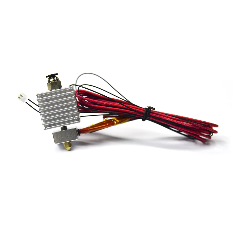 3D принтеры аксессуар TEVO Тарантул экструдер E3D Hotend 1 75 мм с MK8 0 4 сопло украшенное