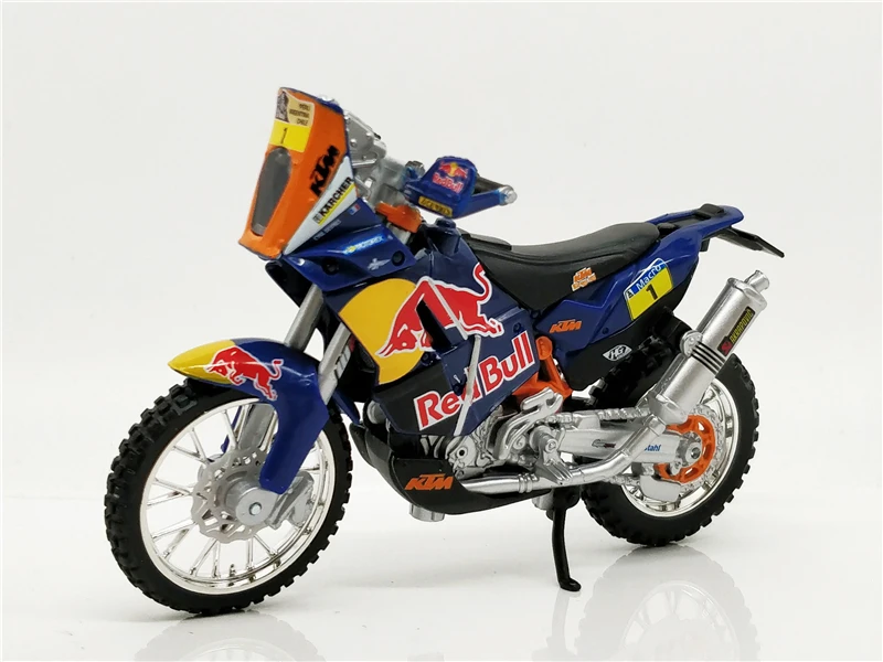 Bburago 1:18 Дакар ралли KTM 450 ралли Red bull #1 литья под давлением Гонки Мотокросс