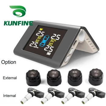 

Smart Car TPMS Tire Pressure Monitoring System Solar Energy TPMS Digital LCD Display Auto Security Alarm Systems