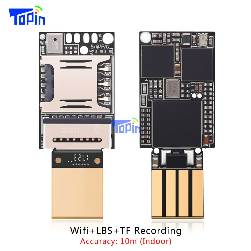 

Smallest ZX618 PCBA Wifi LBS GSM Tracker Positioning TF card Voice Recording Indoor Accuarcy 10m Mini 20*13mm Voice Monitoring