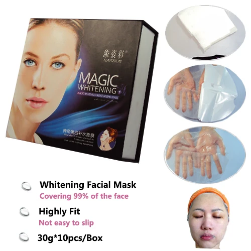 

Face Care Treatment Mask Whitening Moisturizing Anti aging Facial Mask Skin Care 10 pcs