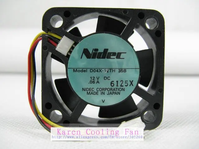 

NIDEC 4010 12v 0.06a D04X-12TH 35B cooling fan