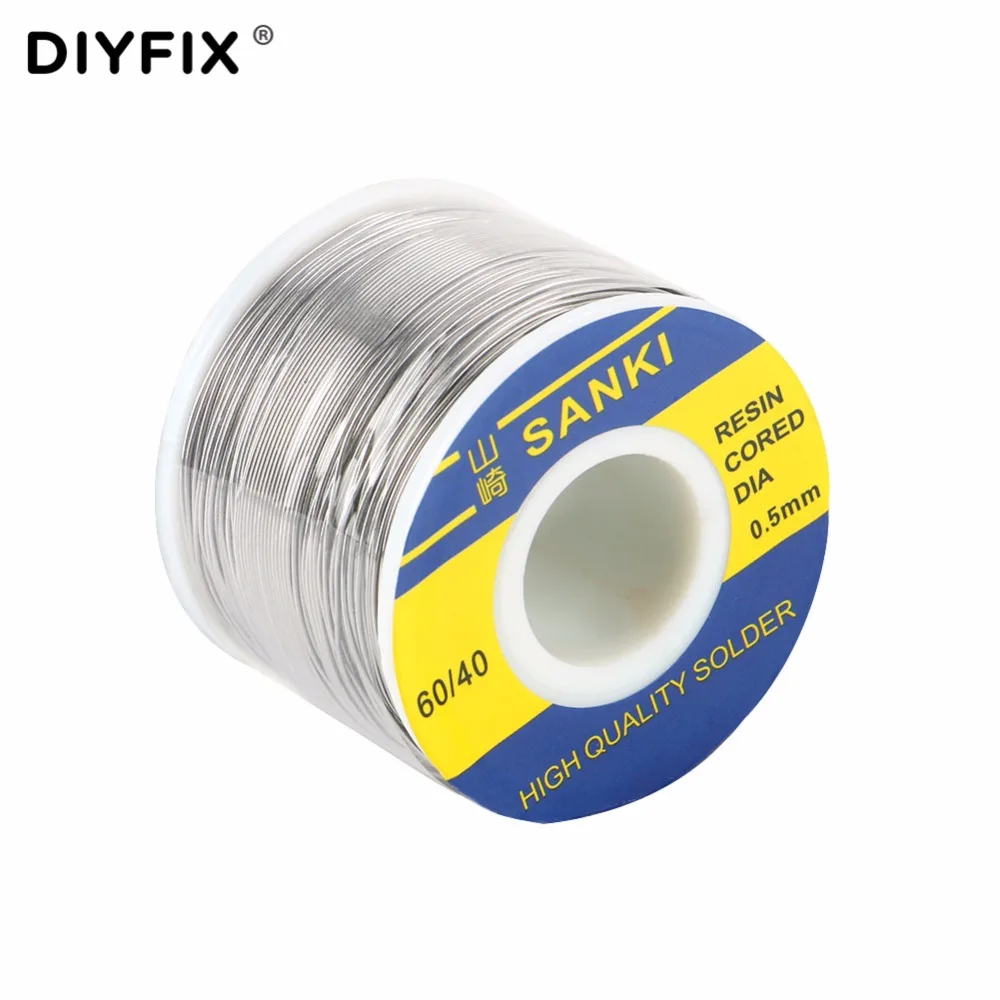 DIYFIX 0 3/0 4/0 5 мм 250 г 60/40 канифольное ядро оловянный припой проволочный вывод пайки