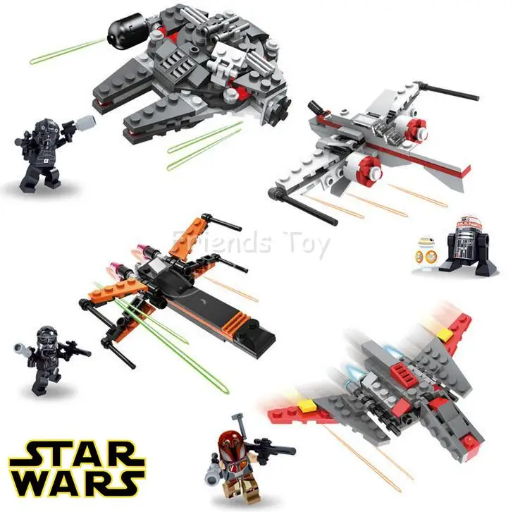 millennium falcon block set