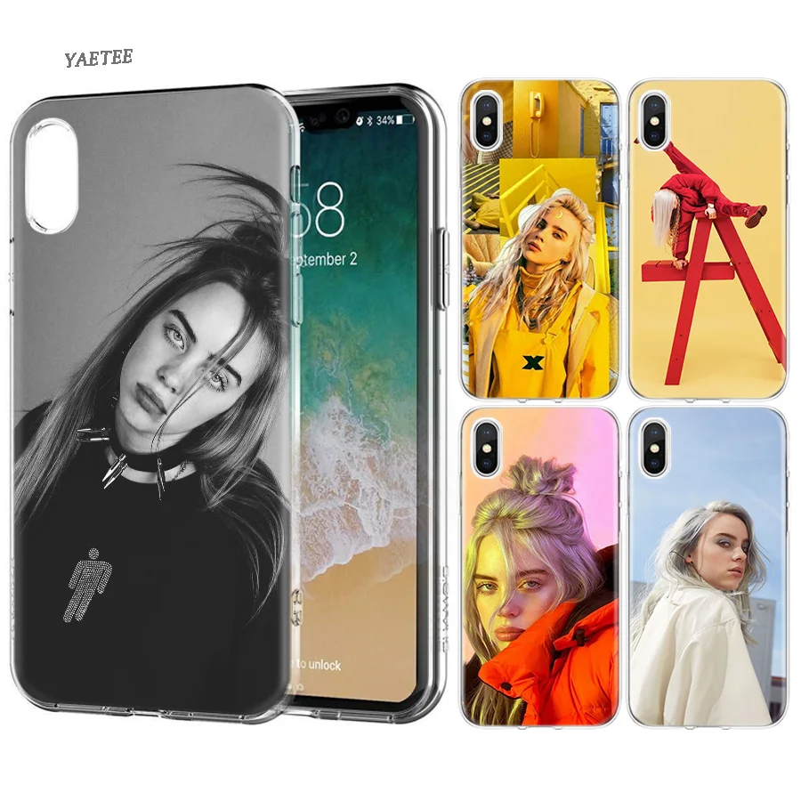 

Fundas Print Silicone Phone Case For Apple iPhone 6 6S 7 8 Plus X 10 XS MAX XR 5S 5 5C SE TPU Cover Billie Eilish Independent si