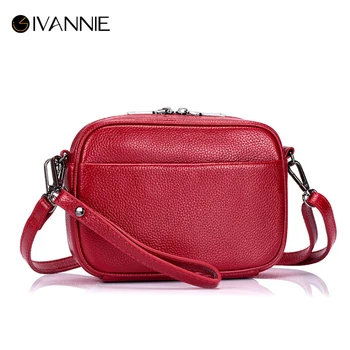 

New Genuine Leather Messenger Bag Women Brand Shoulder Bag Envelope Organizer Clutch Bag Designer Lady Wristlet Real Skin bolsa