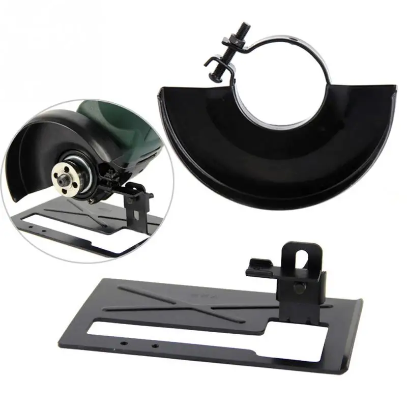 

High Quality Cutting Machine Base Metal Wheel Guard Safety Protector Cover for Angle Grinder bottom base/ Safety Protector Black