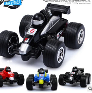 1:43 сплав модель автомобиля Мини Q издание Олово F1 гоночный автомобиль карманная