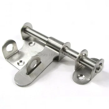 

free shipping 120mm stainless steel door lock wooden door bolt Anti-theft deduction household hardware part diy Home improvement