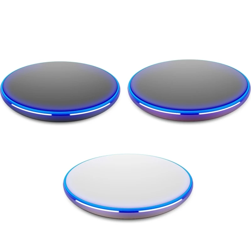 HAMTOD HL3F 10.8W (Max) Output Qi Standard Fast Charging Wireless Charger with Breathing Lamp For iPhone XS & MAX XR Etcs | Мобильные