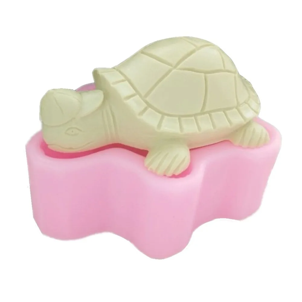 Cartoon Turtle Silicone Soap Mould Pack of 10 5055411957806