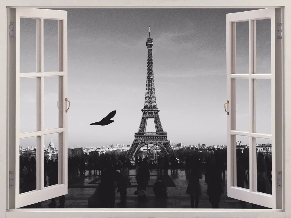 2016 HOT 3D Wall Art Sticker Eiffel Tower Paris France Decal Mural Decor Wallpaper In Stickers From Home Garden On Aliexpress 2016 HOT 3D Wall Art Sticker Eiffel Tower Paris France Decal Mural Decor Wallpaper In Stickers From Home Garden On Aliexpress