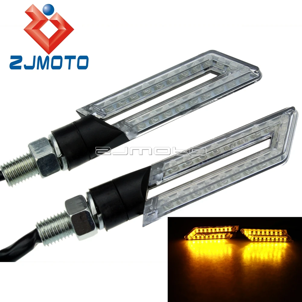 

LED Turn Signals Lights Lamp Indicators Blinker Flashers For Kawasaki ZX-6R 10R versys 650 ER6N Z1000 Z800 Z750 Z250 ZZR400