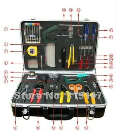 Free Shipping* 1 pc of Optical Fiber Tool Kit Used in CCTV