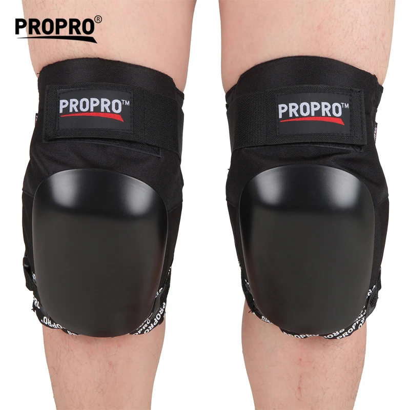 PROPRO رشاقته الركبة الوسادات حامي ل التزلج لوح التزلج الرياضية والعتاد U-شكل قشرة صلبة الركبة حامي السلامة