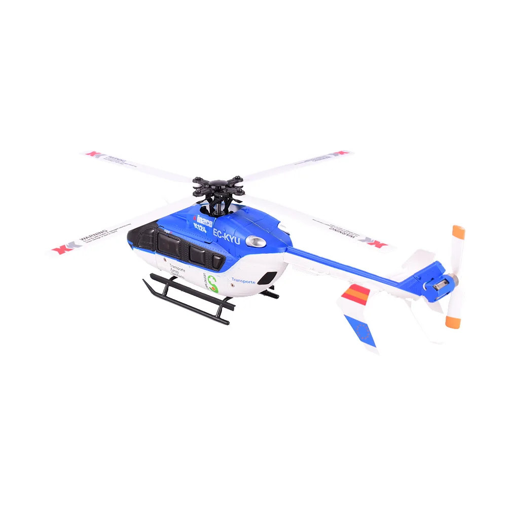 Wltoys XK EC145 K124 6CH 3D 6G система RC игрушка бесщеточный мотор вертолет BNF без передатчика совместим с FUTABA S-FHSS