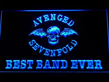 

329 Best Band Ever Avenged Sevenfold LED Neon Sign with On/Off Switch 20+ Colors 5 Sizes to choose