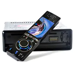 Универсальный Одноместный Дин монитор DVD/CD/MP5 плеер автомобилей магнитола рекордер заднего вида съёмная панель просмотра Камера
