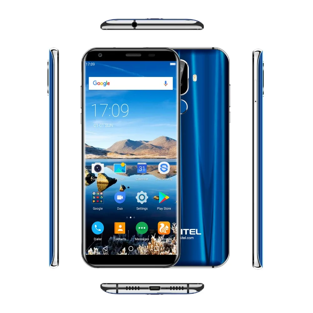 Oukitel K5 5.7 дюйма 18:9 Дисплей 4000 мАч мобильного телефона mtk6737t 4 ядра 2 ГБ Оперативная