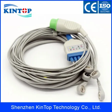 Kontron Patient monitor ECG Cable with 5 Leads