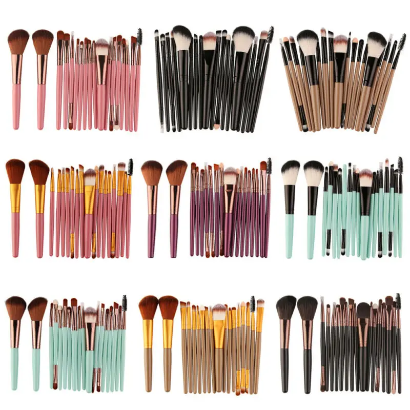 

18PCS Make up Brushes Set 2019 Newest Fashion Makeup Foundation Blusher Face Powder Brush AU