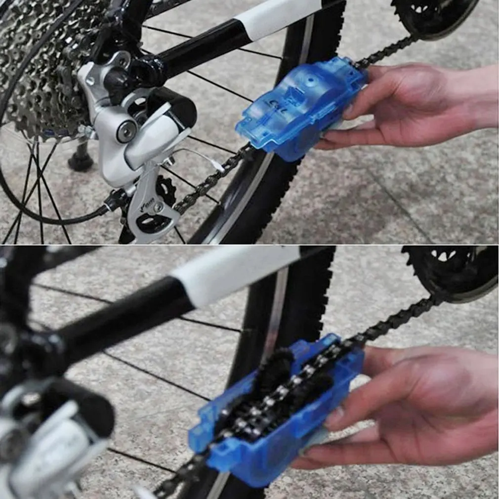 

Mountain Bike Chain Cleaner Road Bicycle Cleaning Machine Tool