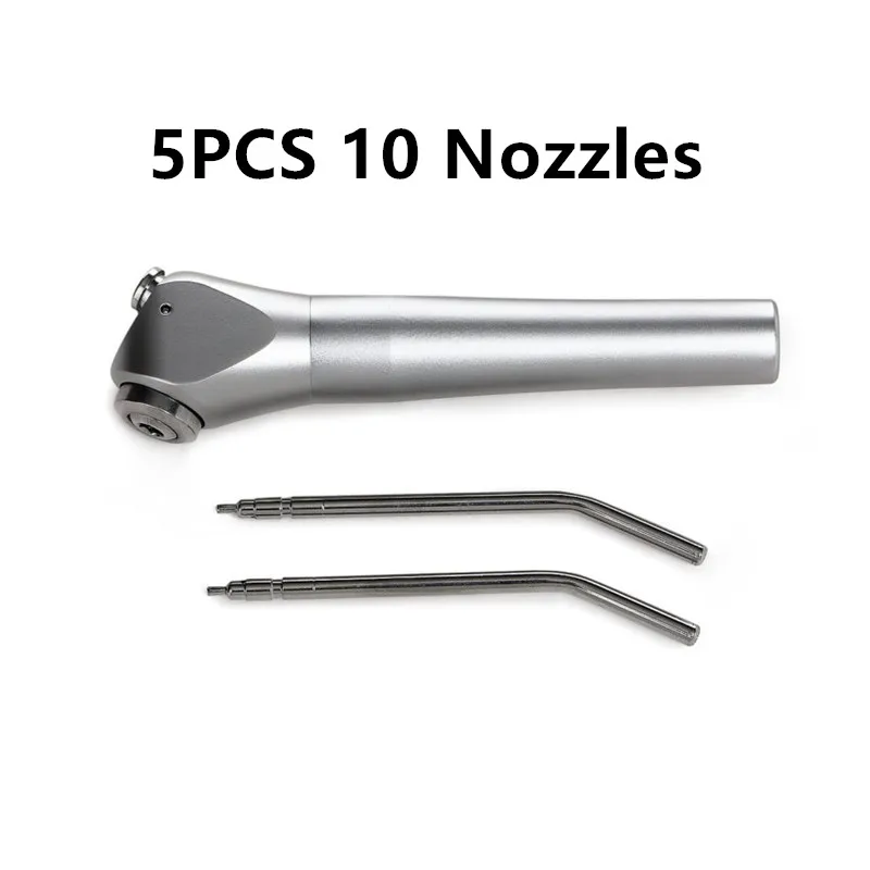 

Dental Air Water Spraay Triple 3 Way Syringe Handpiece + 2 Nozzles Tips Tubes