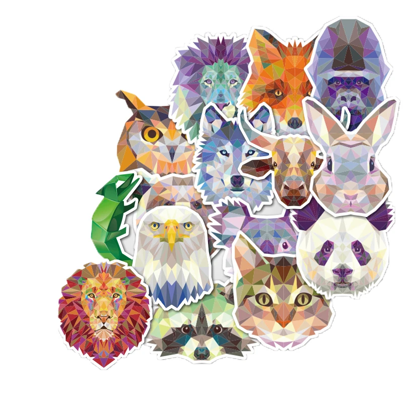 Наклейки Galaxy Animal для ноутбука автомобиля телефона багажа велосипеда мотоцикла