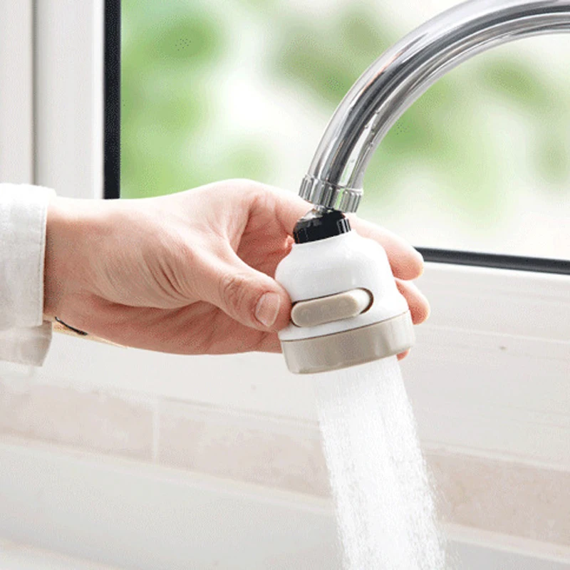 

Pressurized 3 Modes Water Saving Faucet Aerators Water Tap Nozzle Filter Splash-proof Faucets Bubbler for Kitchen Bathroom