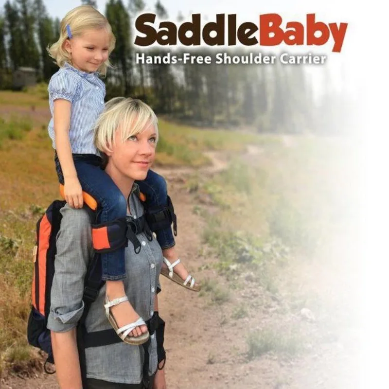 SaddleBaby многофункциональная спортивная сумка На открытом воздухе. Седельная сумка через плечо, детское наплечное сиденье, безопасный табурет для родителей и детей