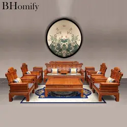 11 шт./компл. Ежик палисандр мебель из красного дерева деревянный стул стол Гостиная мебель диван набор Ming And Qing классическая