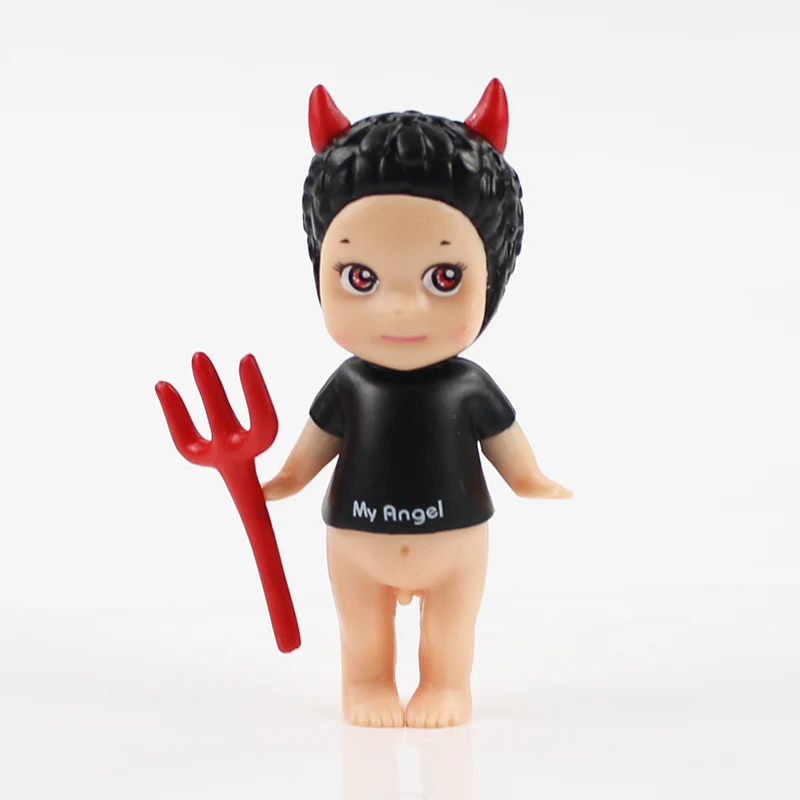 2 шт./лот 8 см Sonny Angel Unicorn Devil Cupid Мини мультфильм кукла Kewpie Kawaii Животные ПВХ фигурка
