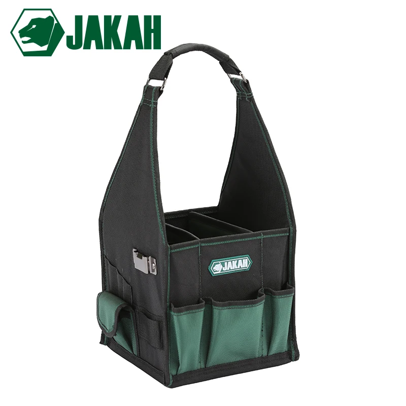 JAKAH 1680D сумка для инструментов, сумка-тоут, водонепроницаемый инструмент, косметичка, карманы для электрических сумок,, Pounch