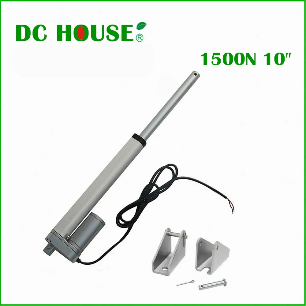 

250mm stroke 12V DC solar tracker,1500N=150KG load 5.7mm/sec ,for electric sofa, high speed mini linear actuator