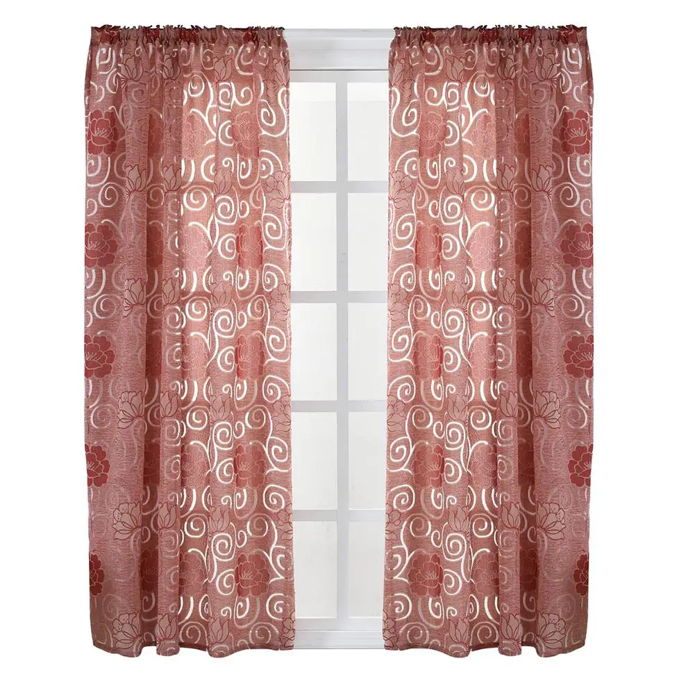 HobbyLane 130*100cm Peony Printing Chinese Style Window Curtain Short Bedroom Polyester Fiber Decoration | Дом и сад