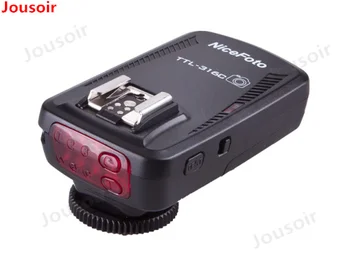 

Nicefoto TTL-316C Photographic Equipment 1/8000s Wireless Flash Trigger High-speed 2.4GHz TTL Flash for C 5DII / 5DIII CD50