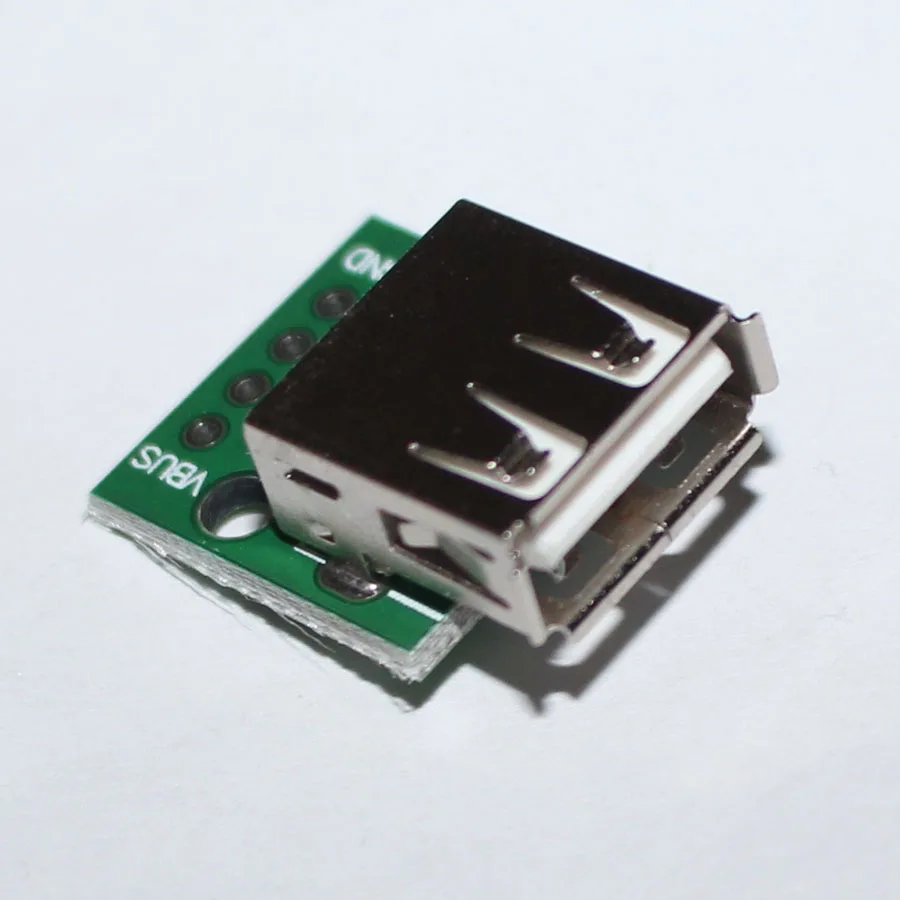 10 шт. USB 2 0 гнездо для DIP 4P адаптер разъем 54 мм сварная плата конвертер Pinboard