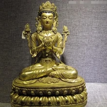 USPS в США S3548 Непал Бронза Медь 24 К Золото Свинка Рисунок Ваджрадхара Ваджрасаттвы Манджушри Будда