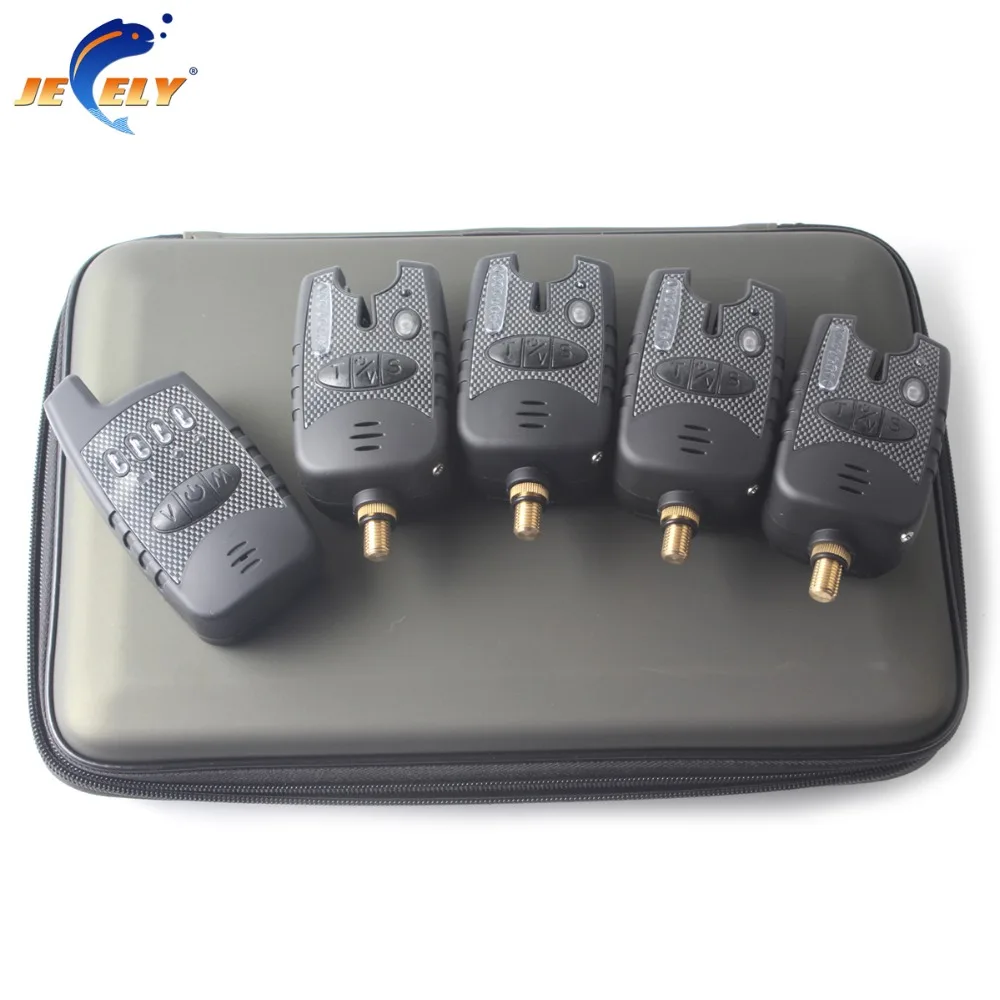 8 LED Indication Waterproof Wireless JY-38 Carp Fishing Bite Alarm Set for swinger 8 LED Indication Waterproof Wireless JY-38 Carp Fishing Bite Alarm Set for swinger