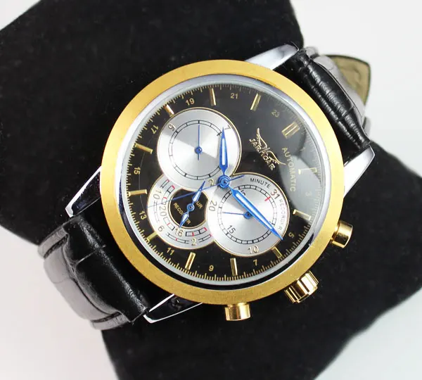

NEW Fashion Three Real Small Dial Mens Automatic Mechanical Watch Wholesale China flash