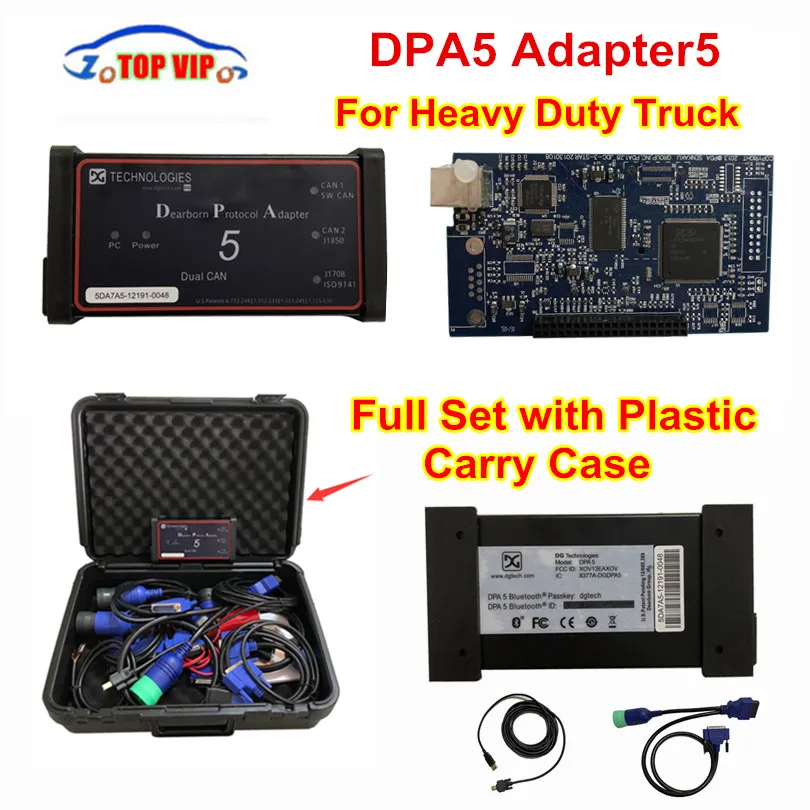 

Dearborn Protocol Adapter5 Heavy Duty Truck Scanner DPA5 Without Bluetooth diagnostic tool DPA 5 better than DHL Fast