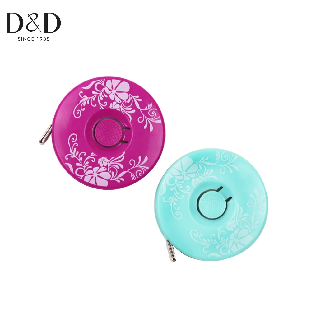 

New 150cm/60'' Measuring Tape Retractable Sewing Tailor Ruler Double-sided Body Tape Measure Useful Sewing Tool Accessories