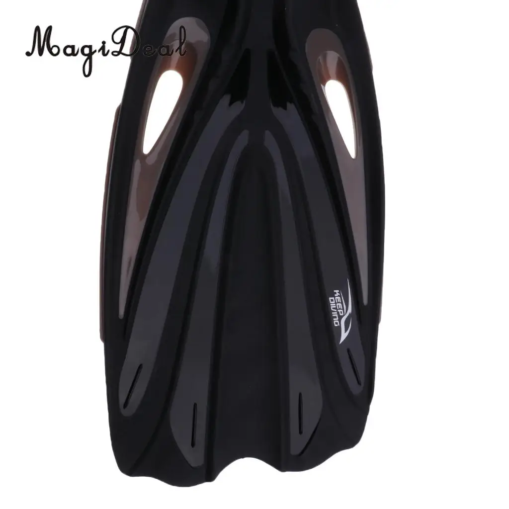 MagiDeal Premium Scuba Diving Swimming Snorkeling Training Aid Fins Foot Flippers for Adult Men Women Water Sports